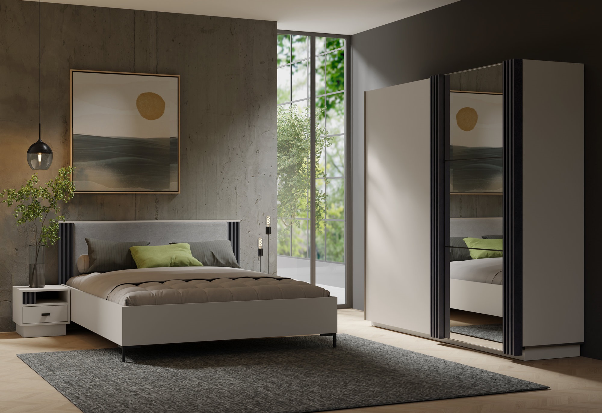 Allmo ložnice kašmír